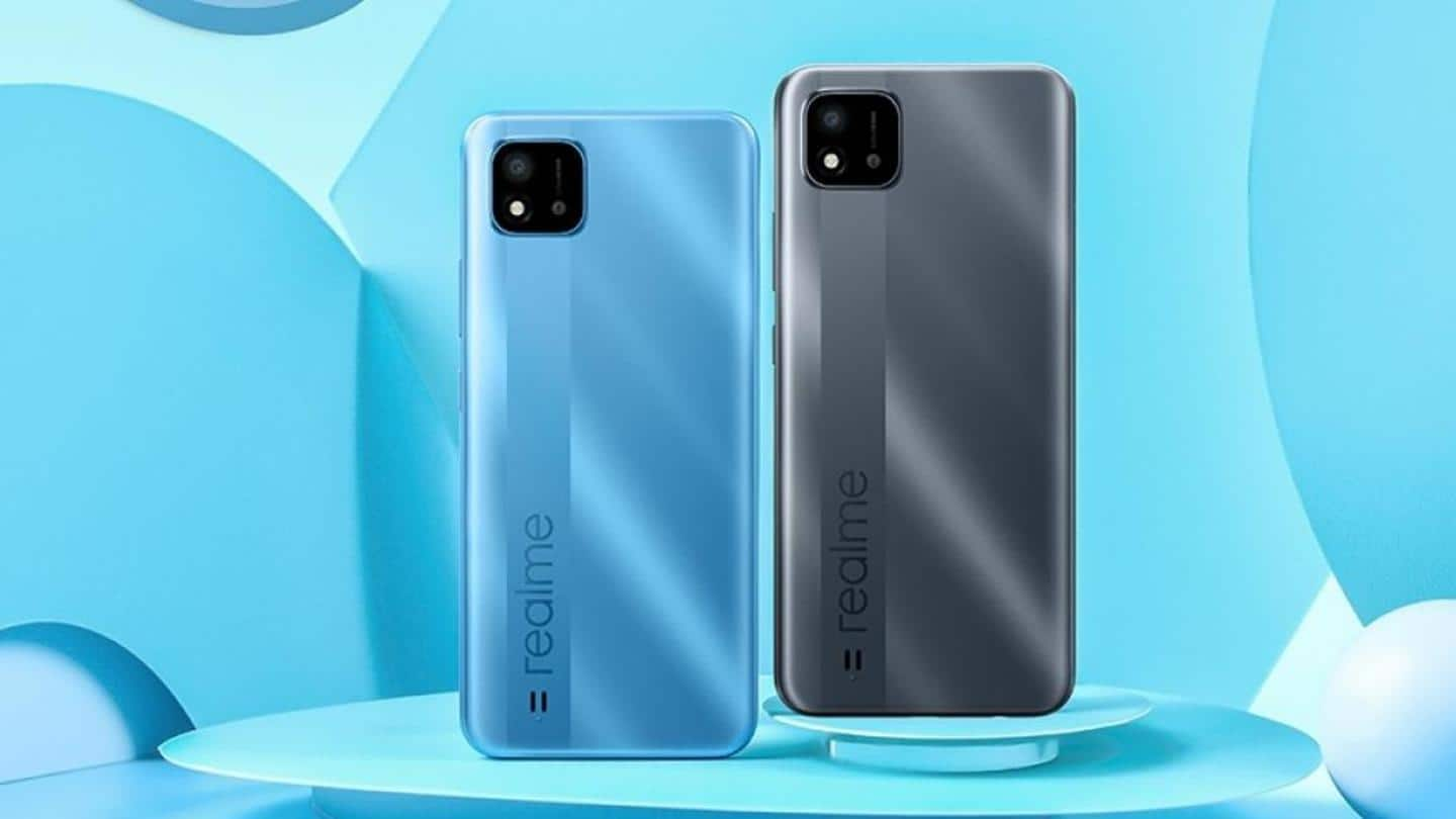 Realme C20, with Helio G35 chipset and 5,000mAh battery, launched