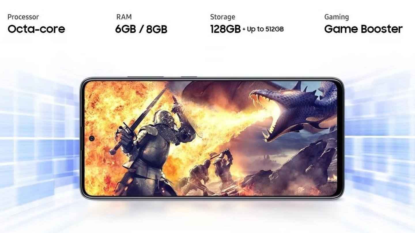 Samsung Galaxy A51 is powered by an Exynos 9611 chipset Samsung Galaxy A51 is powered by an Exynos 9611 chipset