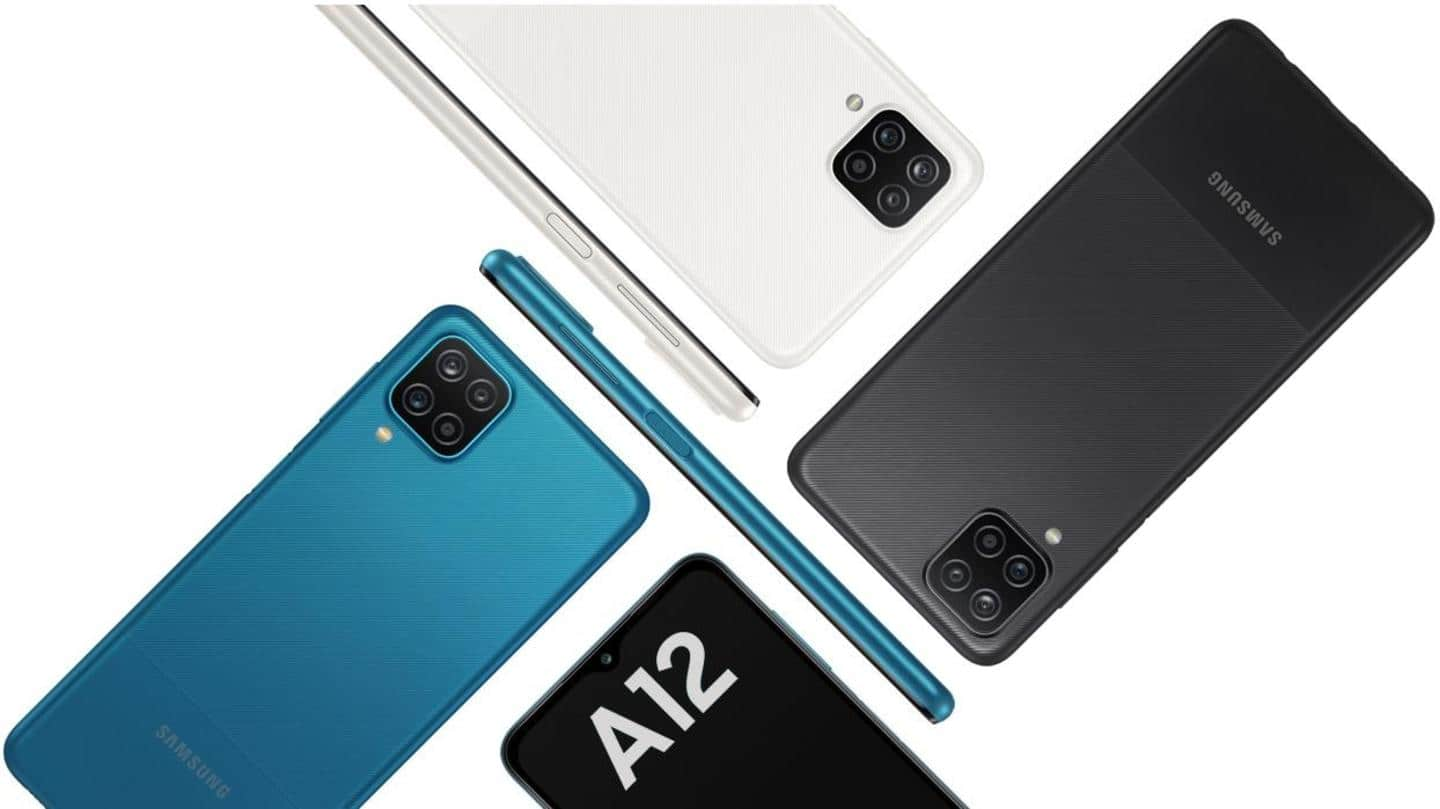 Samsung Galaxy A12 launched in India at Rs. 13,000