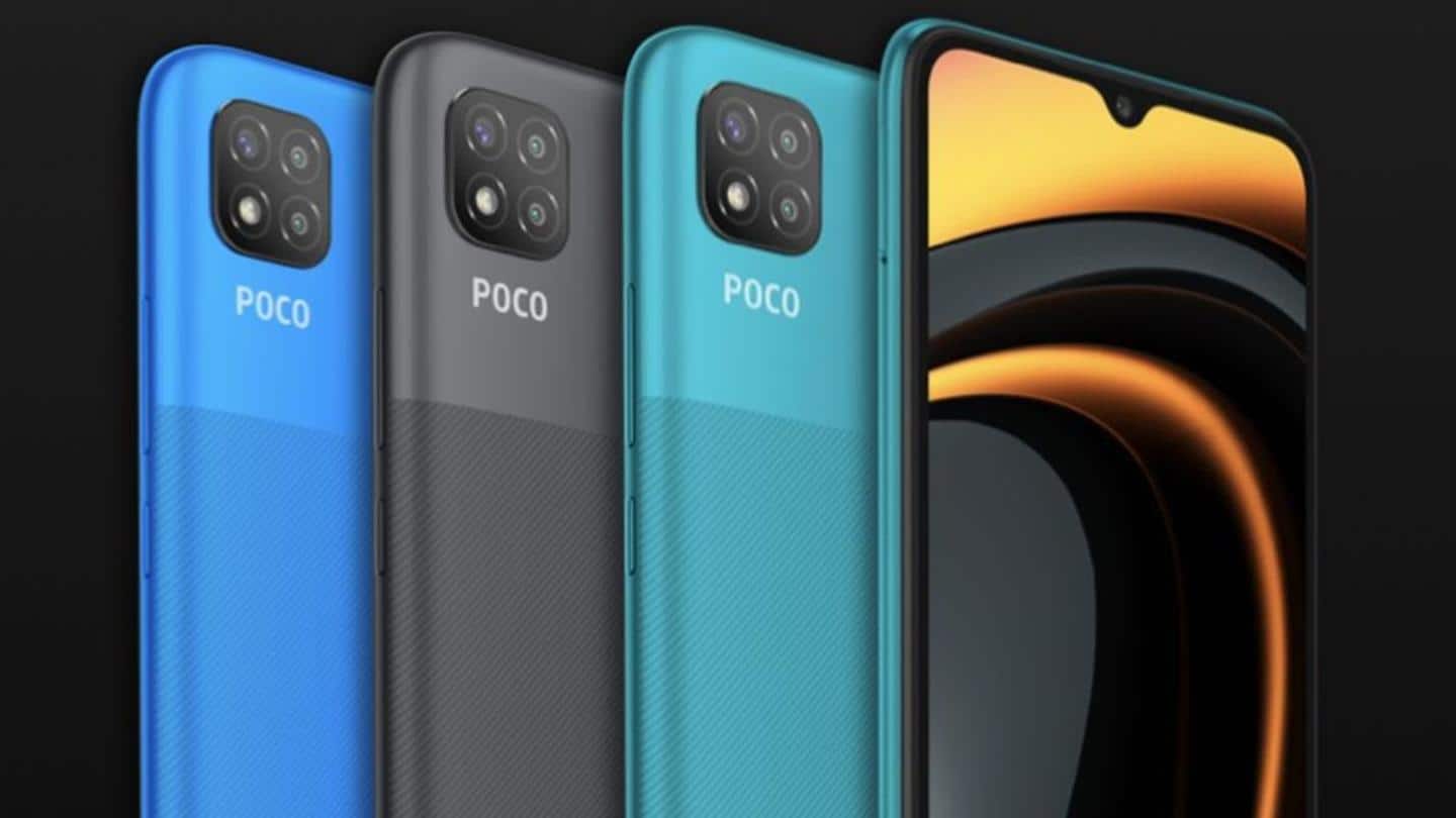 POCO C3 crosses one million sales mark in India