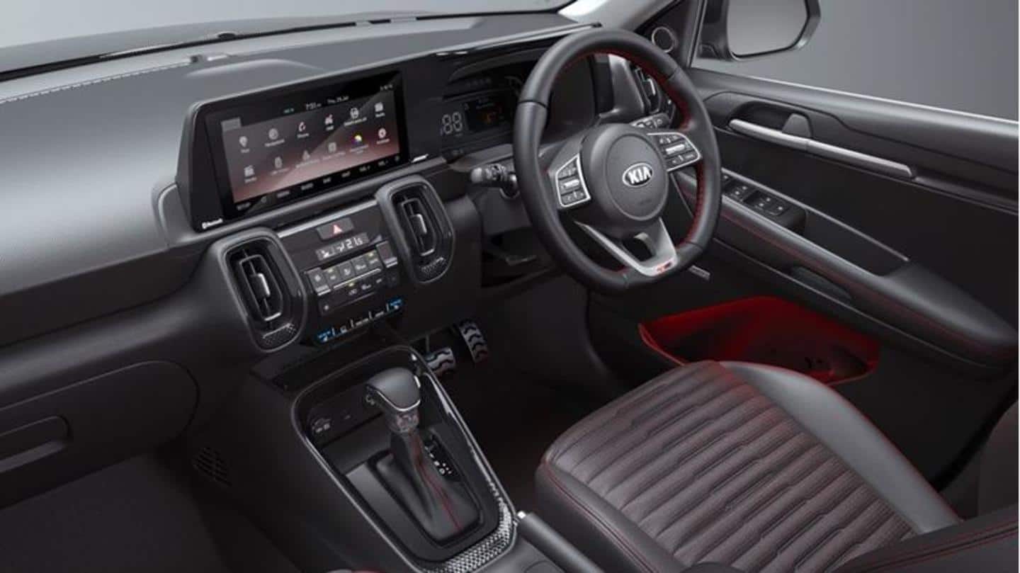 Inside the cabin, there is a 10.25-inch infotainment screen Inside the cabin, there is a 10.25-inch infotainment screen