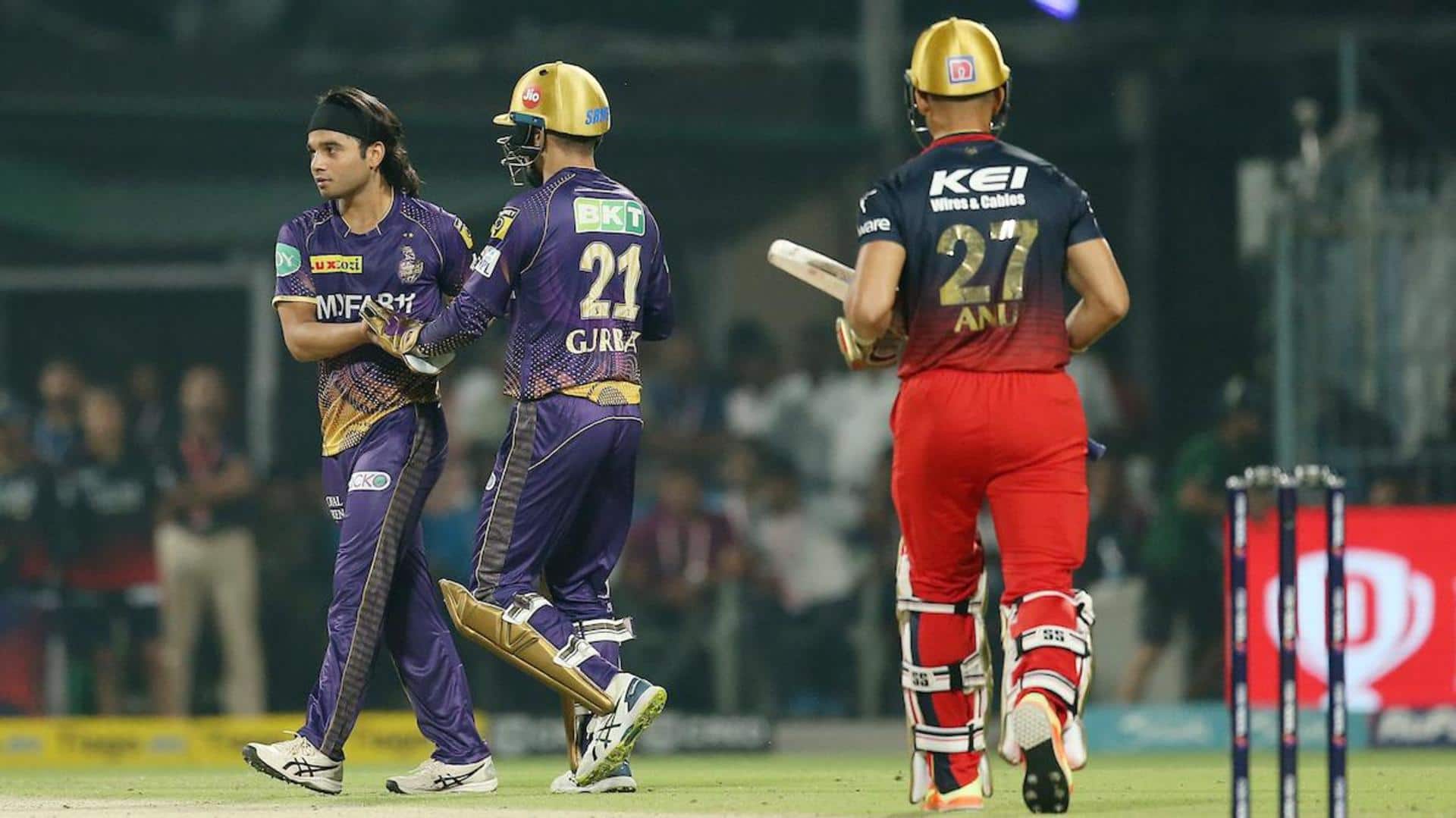 IPL 2023, KKR beat RCB to claim first win: Stats