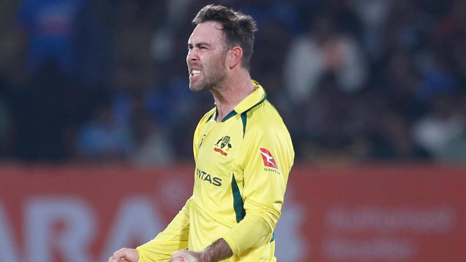 3rd ODI: Glenn Maxwell claims career-best figures to decimate India