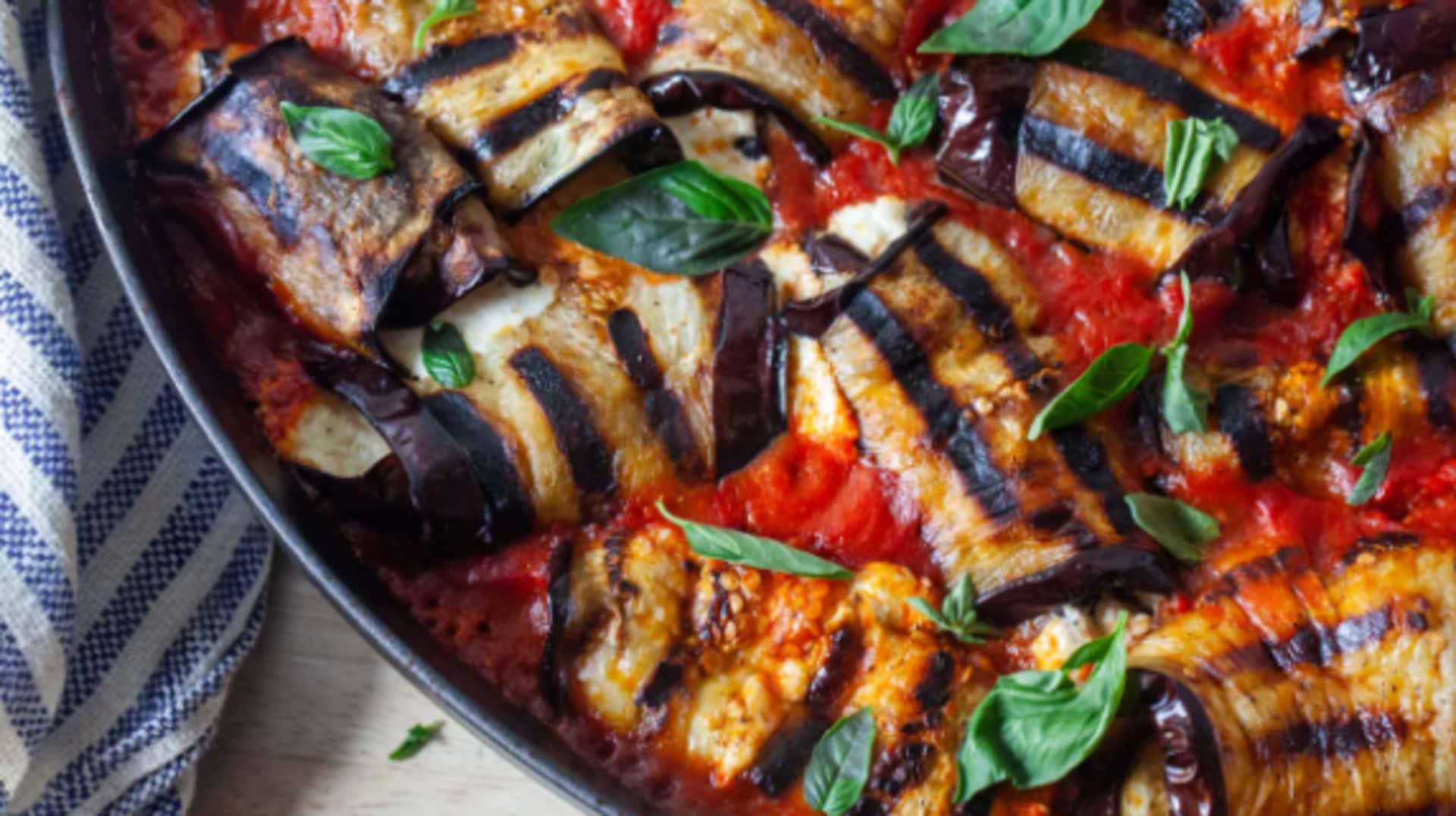Prepare eggplant involtini at home for a flavorsome day