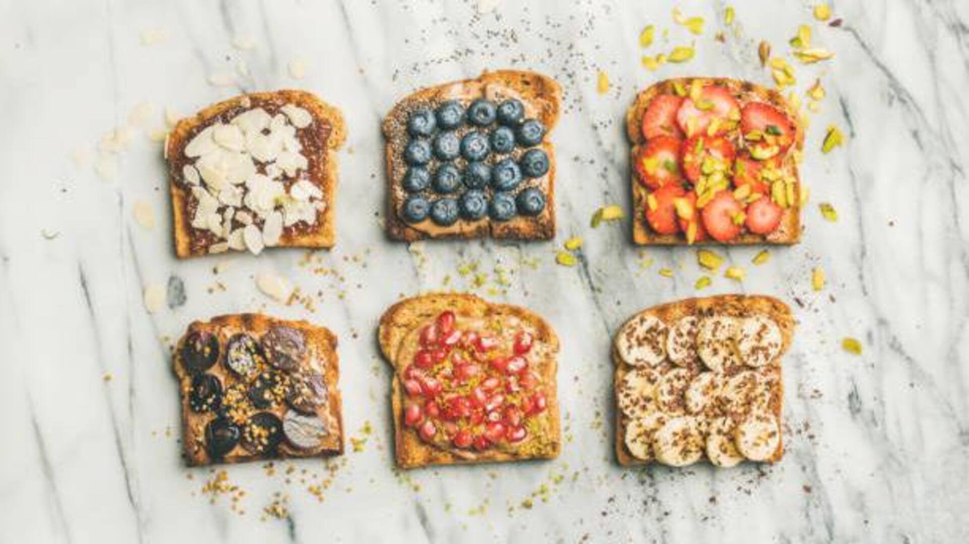 Healthy breakfast 101: Nut butter and fruit toasts Healthy breakfast 101: Nut butter and fruit toasts