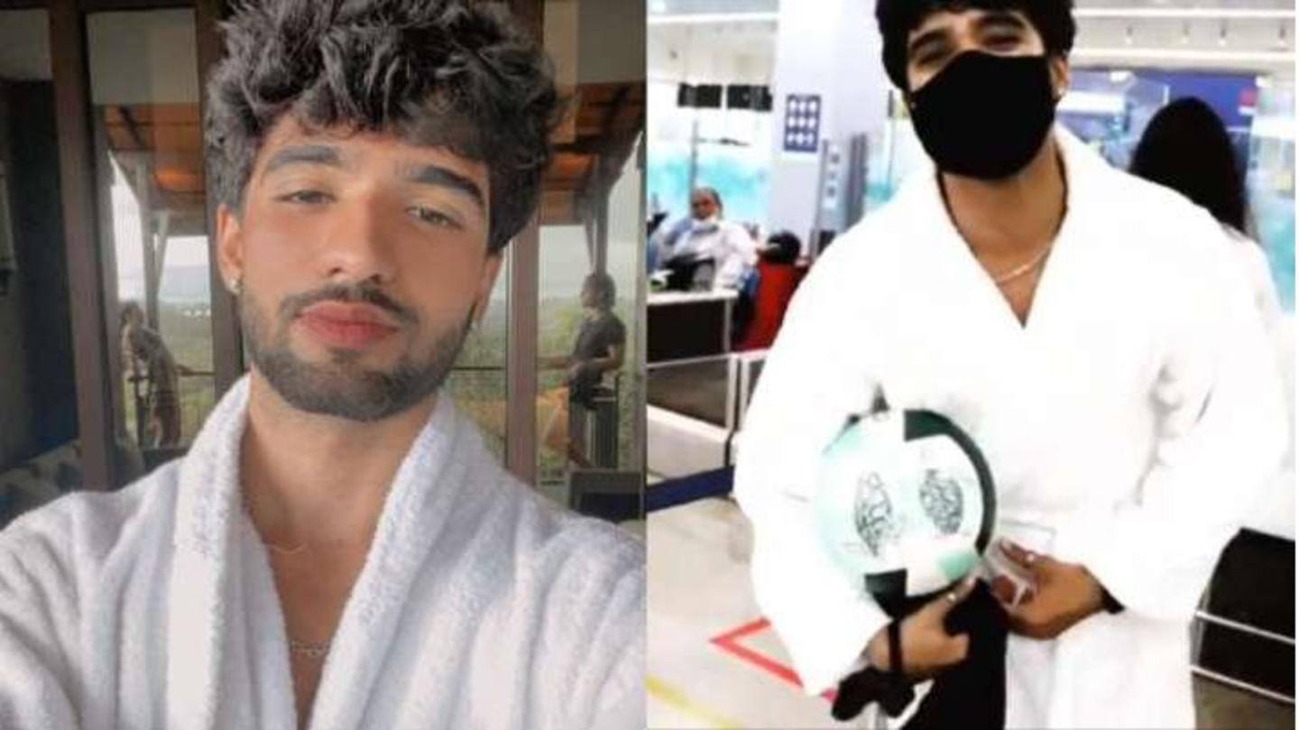 'Kumkum Bhagya'-fame Zeeshan Khan stopped for wearing bathrobe at airport