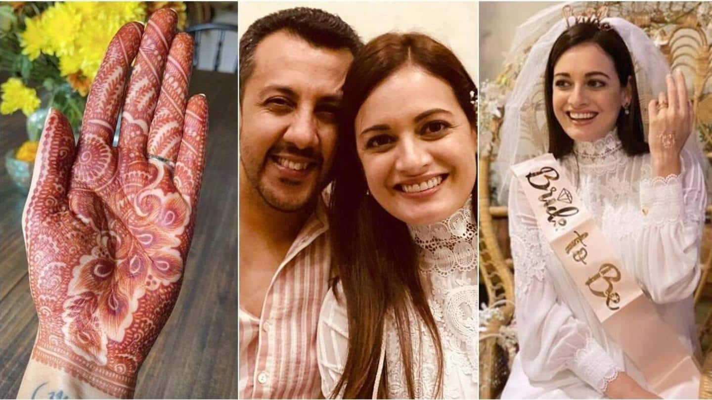 Dia Mirza, set to marry Vaibhav Rekhi, shares mehendi picture