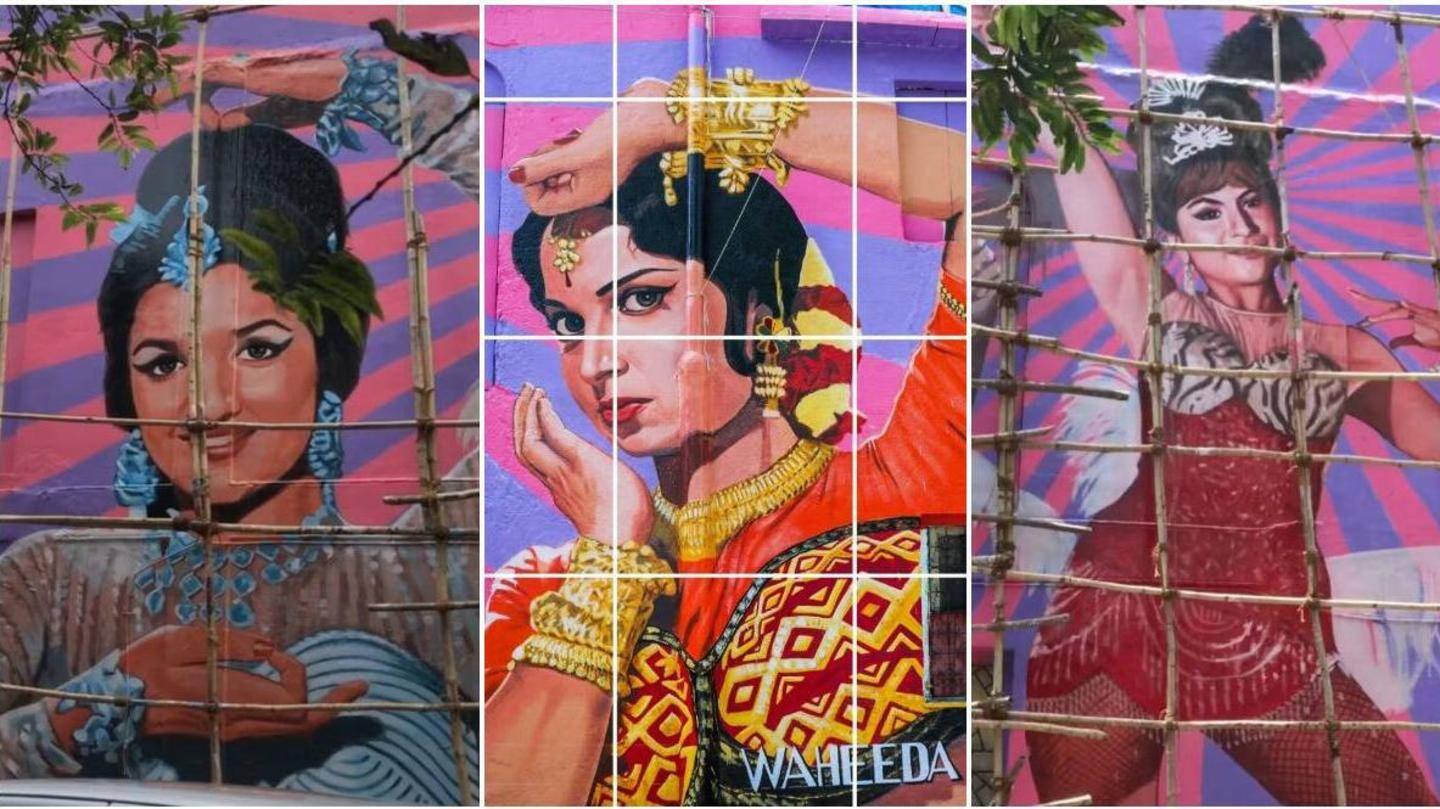 Stars of '60s, Waheeda Rehman, Asha Parekh, Helen, get 'mural'-ed