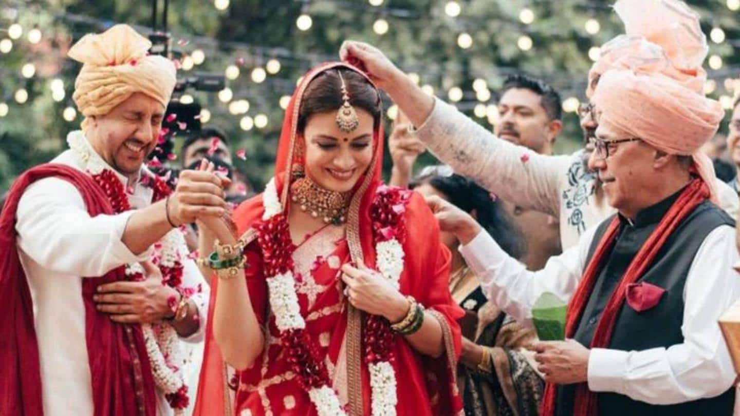 Dia Mirza got married without 'kanyadaan' and 'bidaai'