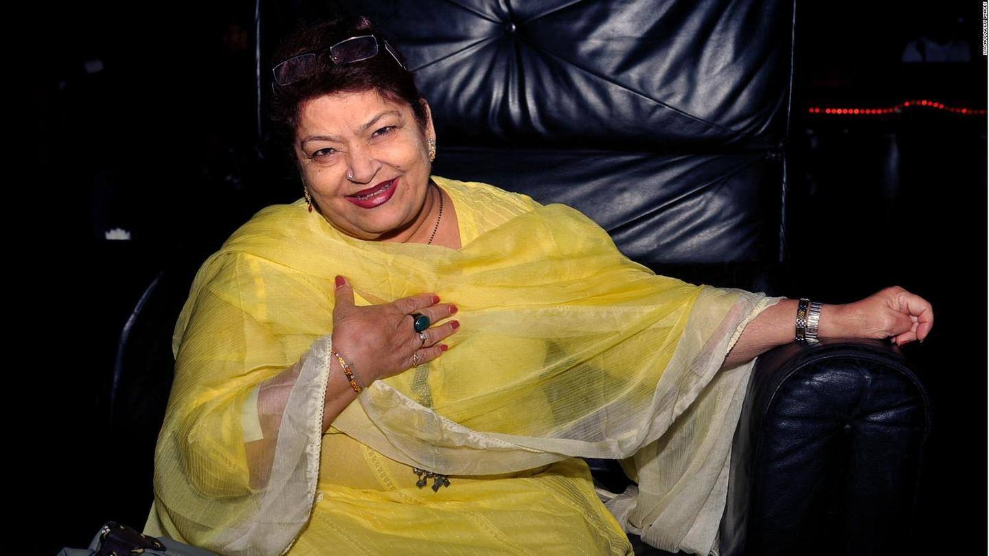 A biopic on late choreographer Saroj Khan in the works?