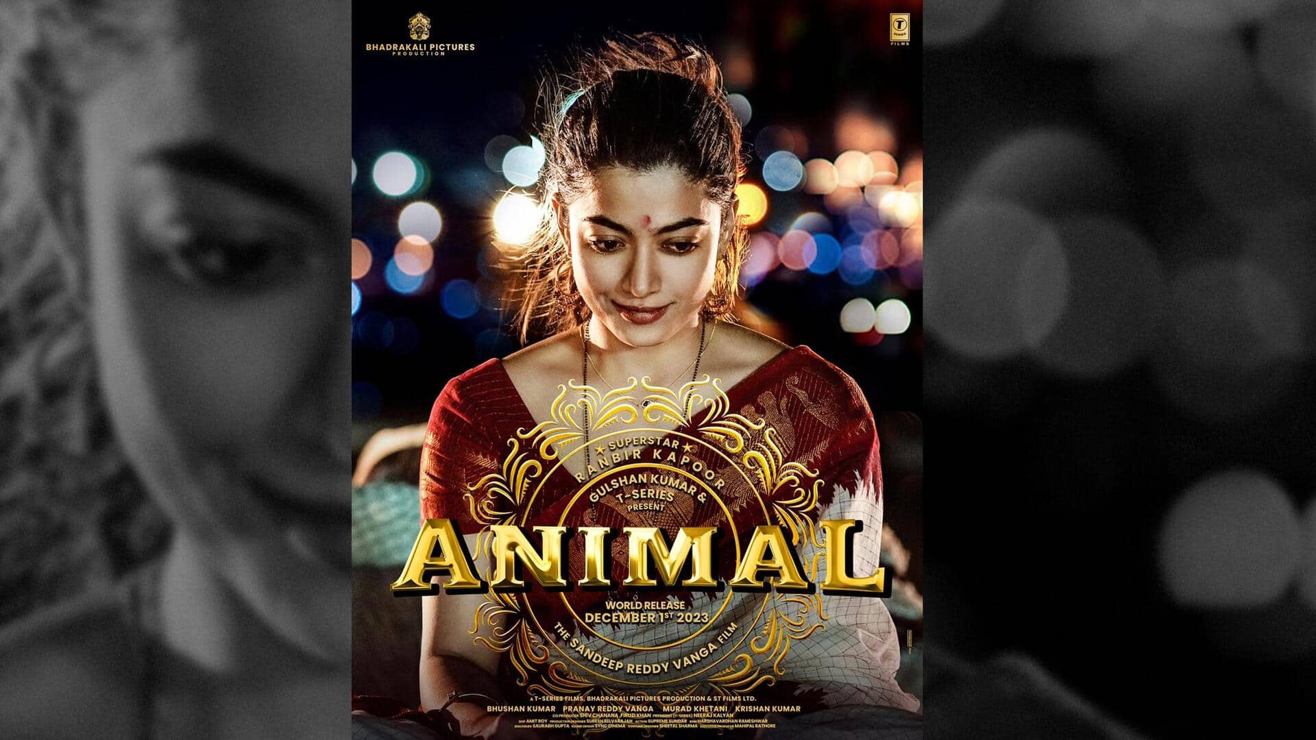 'Animal': Check out Rashmika Mandanna's first look as Geetanjali