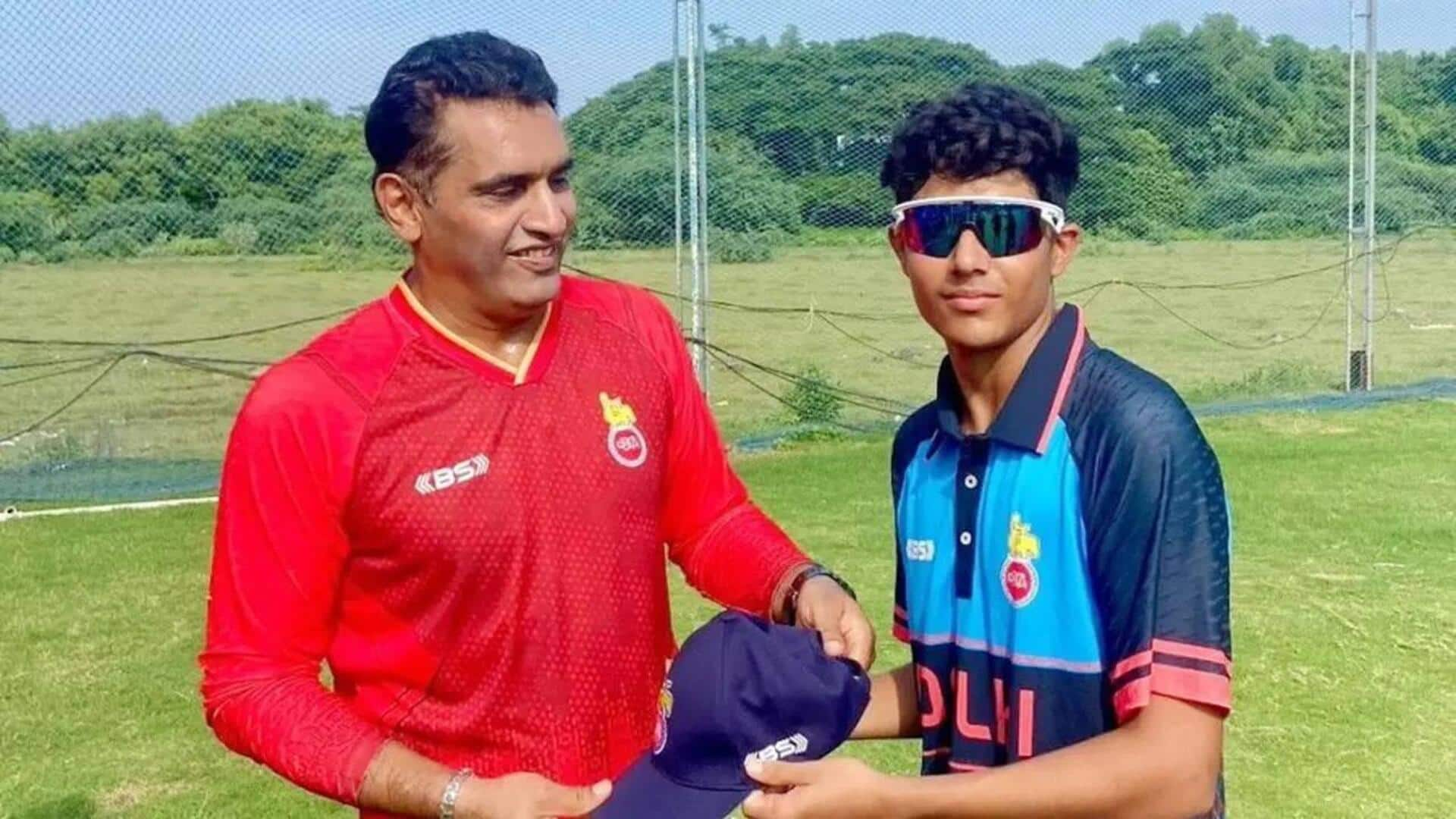 Cooch Behar Trophy: Aaryavir, son of Virender Sehwag, smashes double-ton