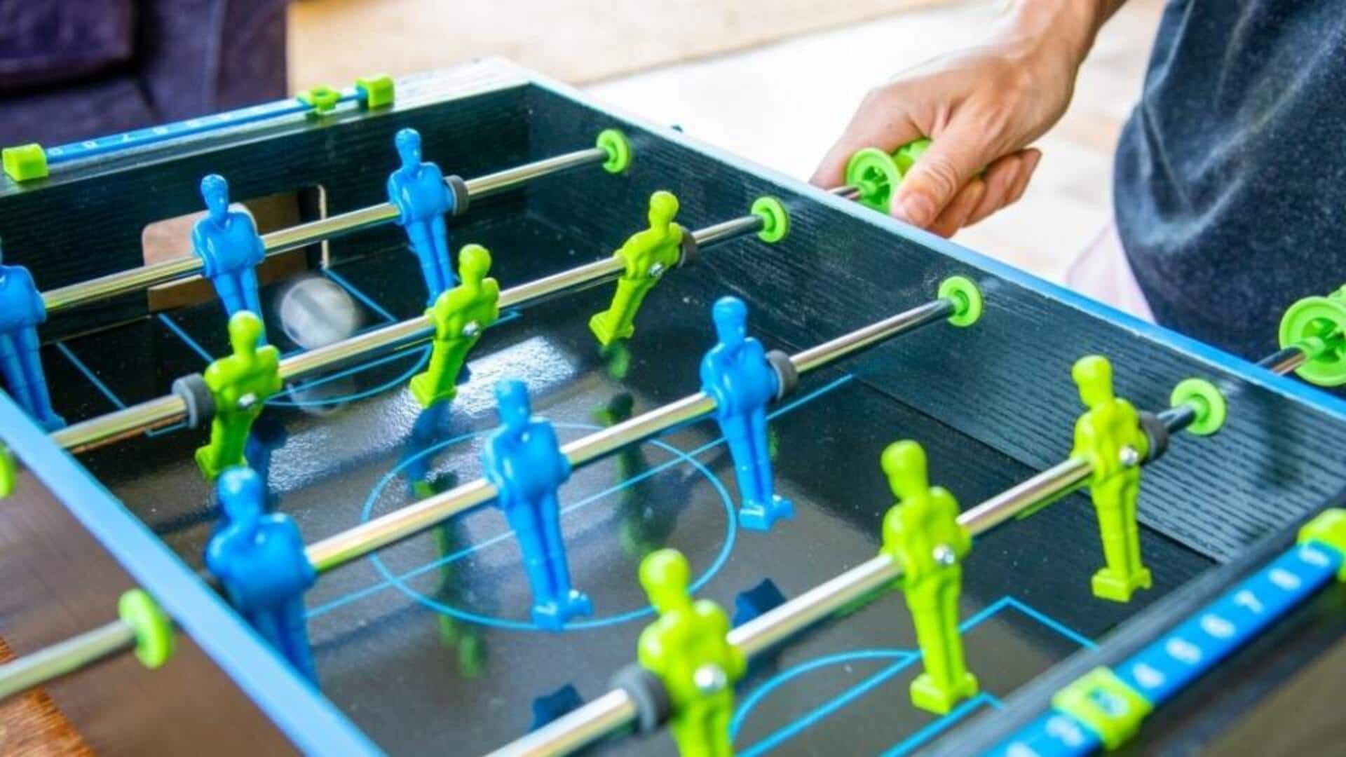 Table football v/s darts: Which improves your focus better?