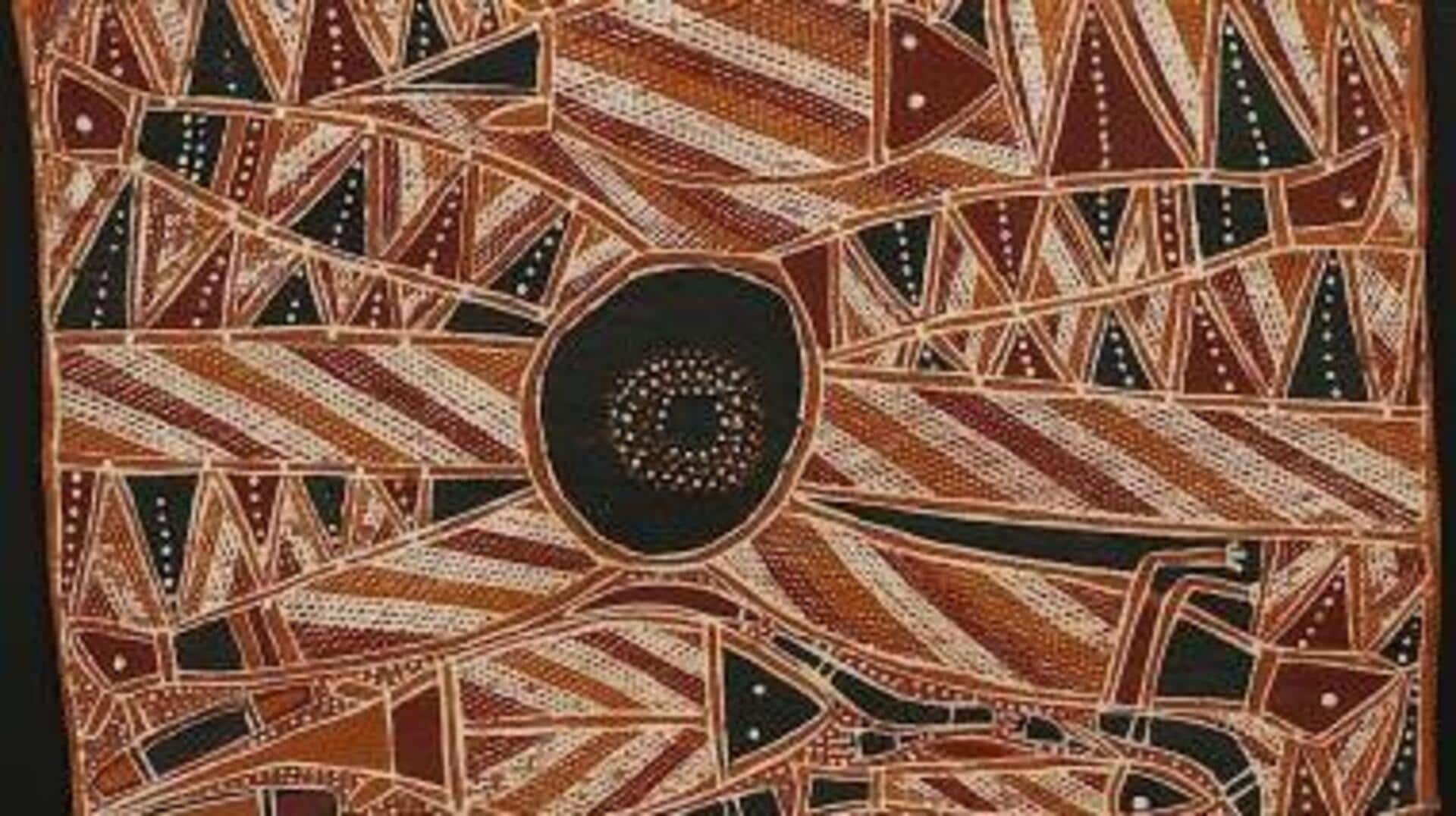 What are bark paintings?