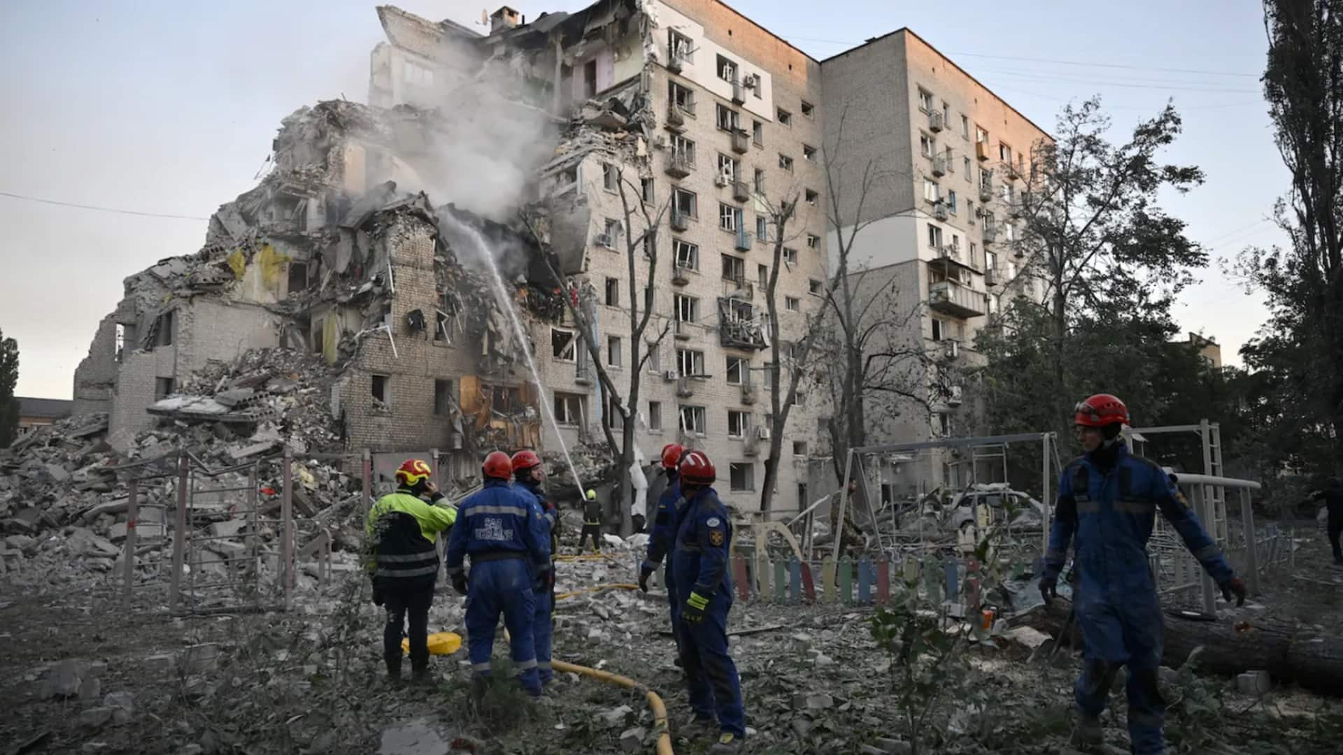 Russian missile attack on residential building in Kyiv kills 9
