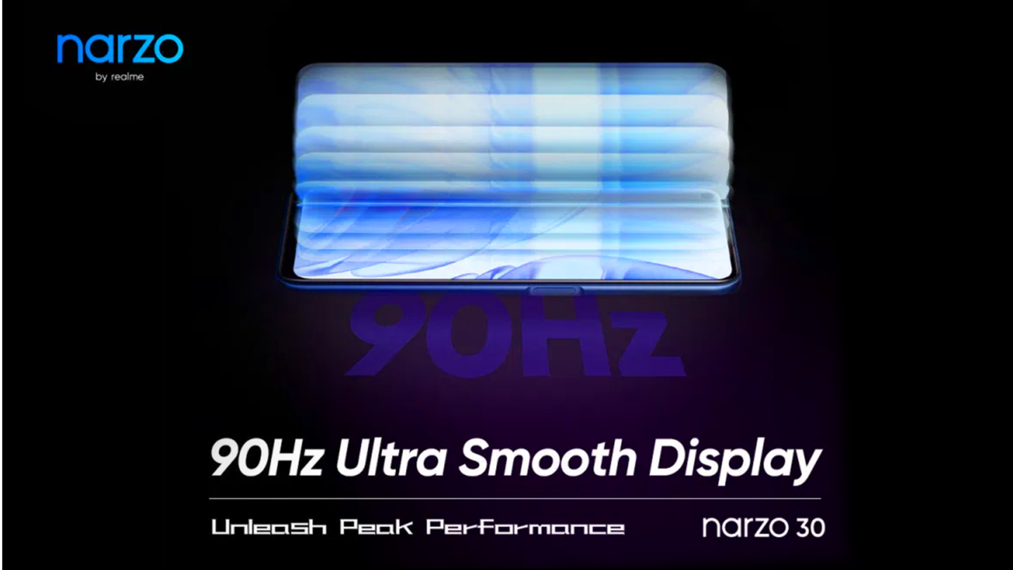 Realme Narzo 30 to feature a 90Hz display