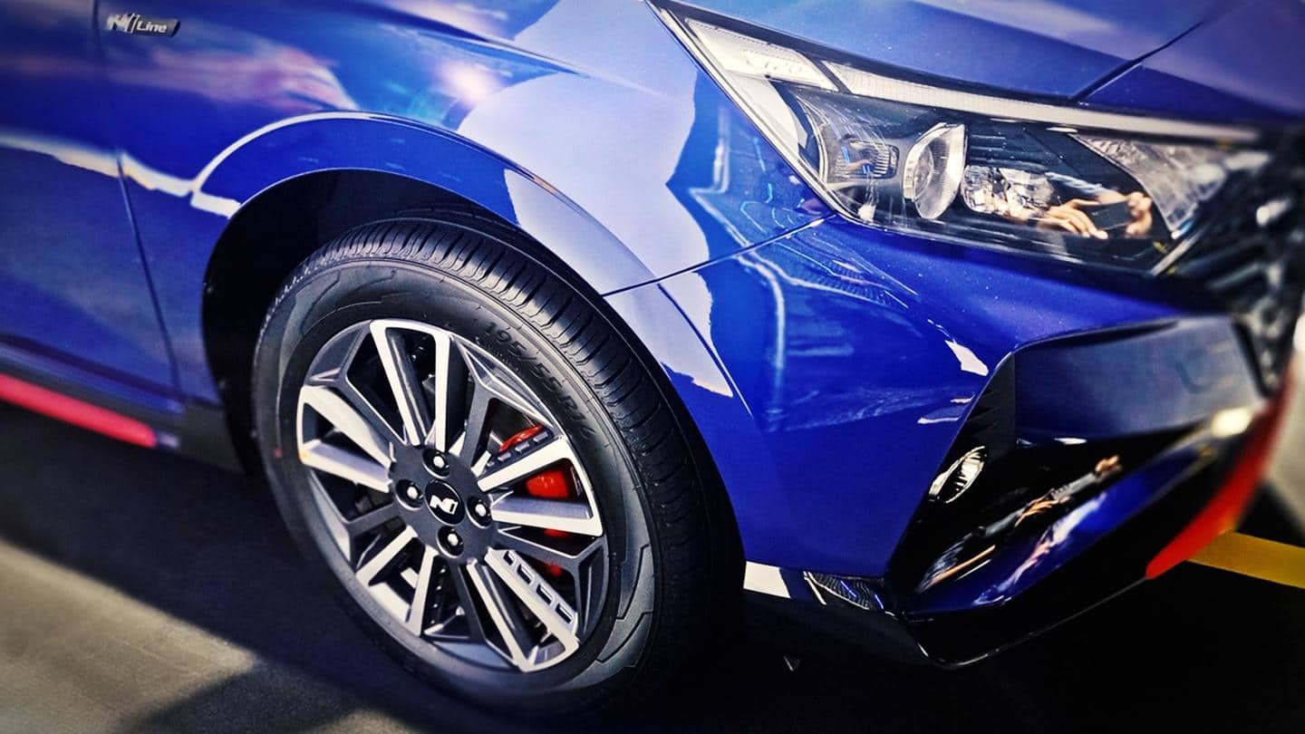 The car gets a new dual-tone front bumper The car gets a new dual-tone front bumper