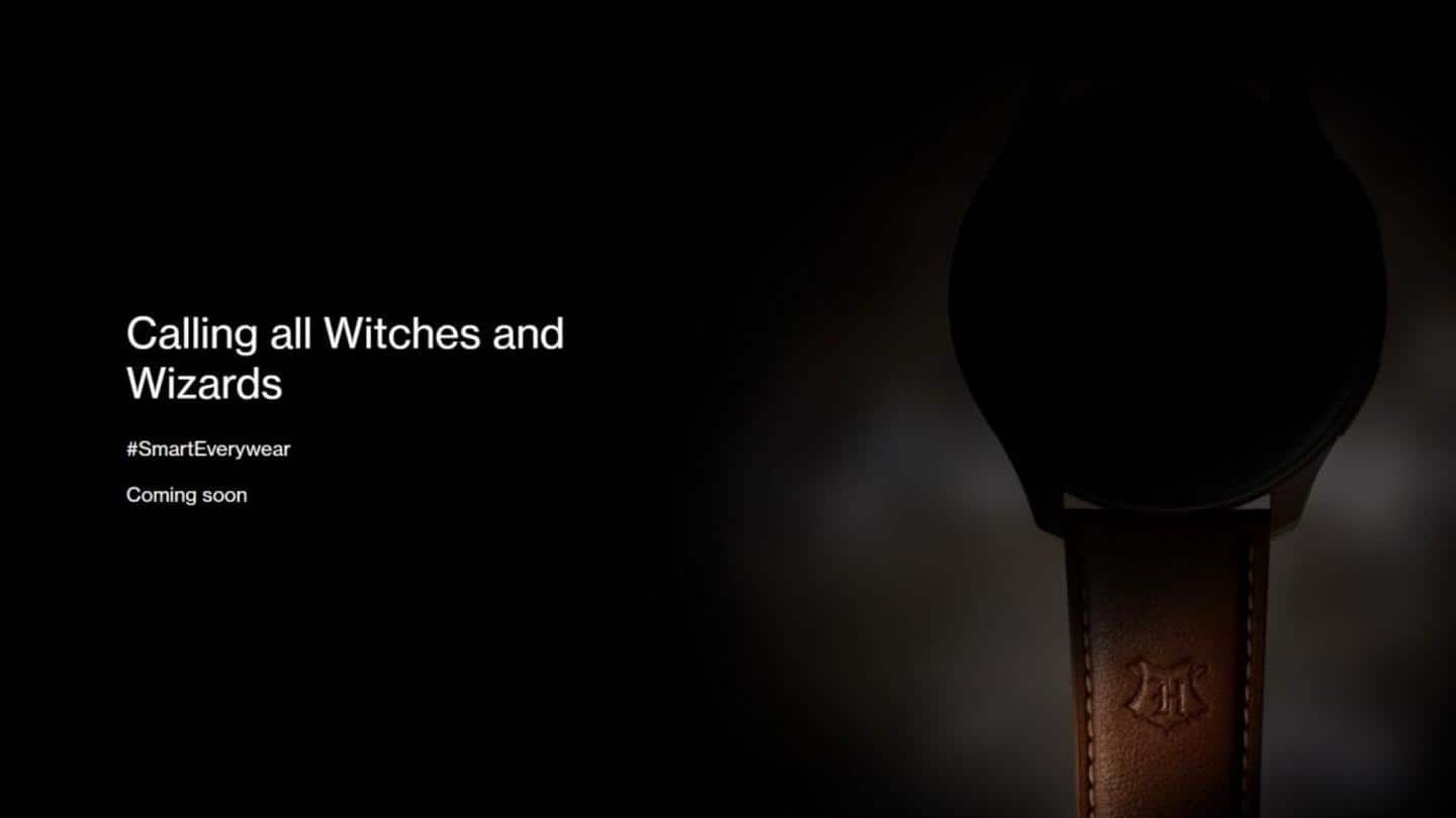 OnePlus Watch Harry Potter Edition teased in India; launch imminent