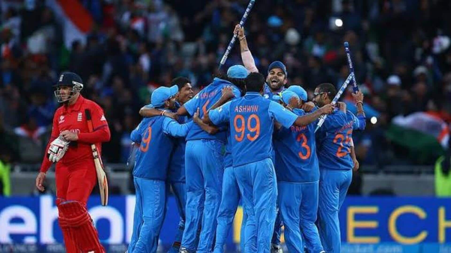 #Flashback: India's journey to 2013 ICC Champions Trophy triumph