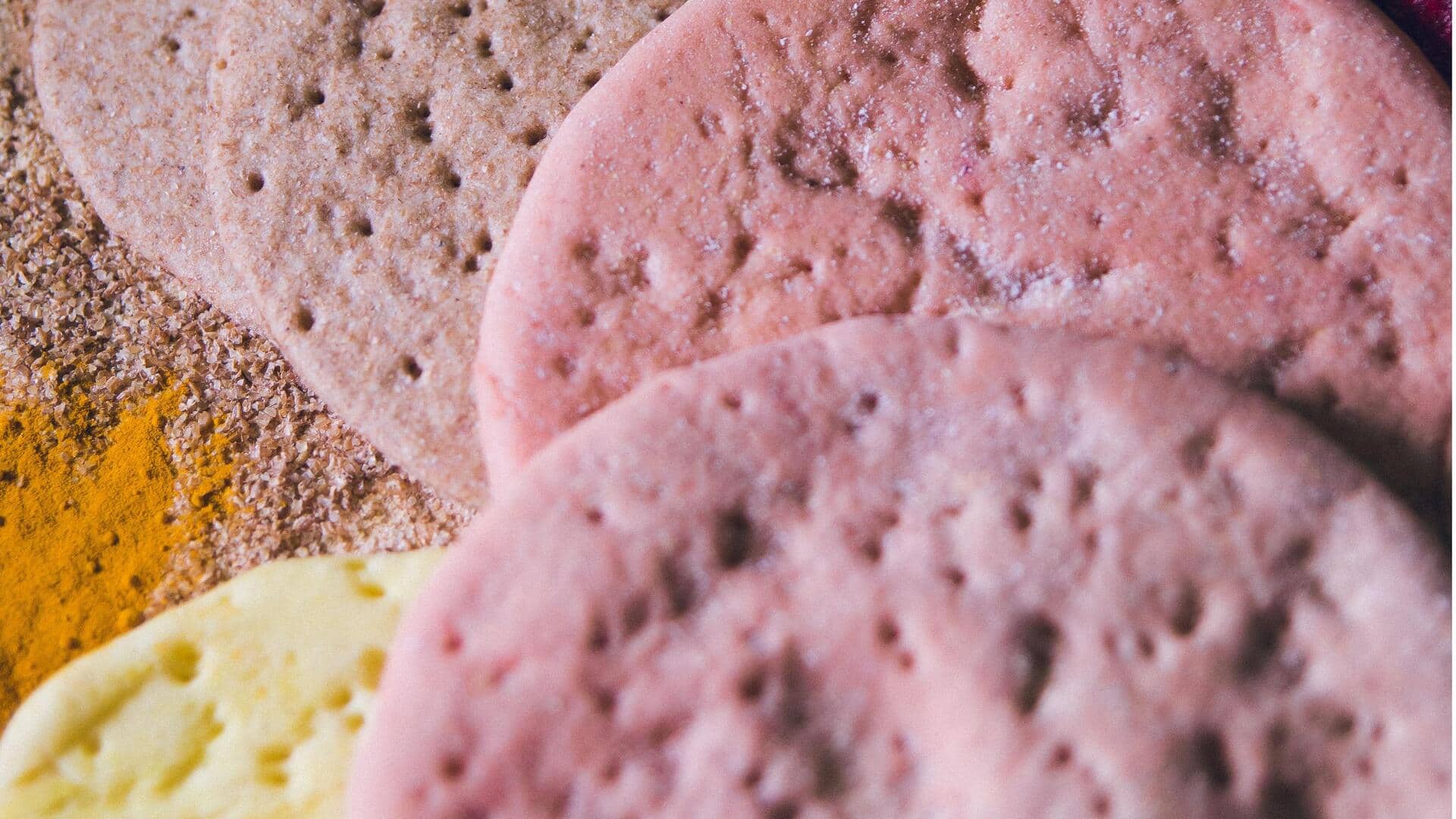 Make mealtime fun with rainbow flatbreads