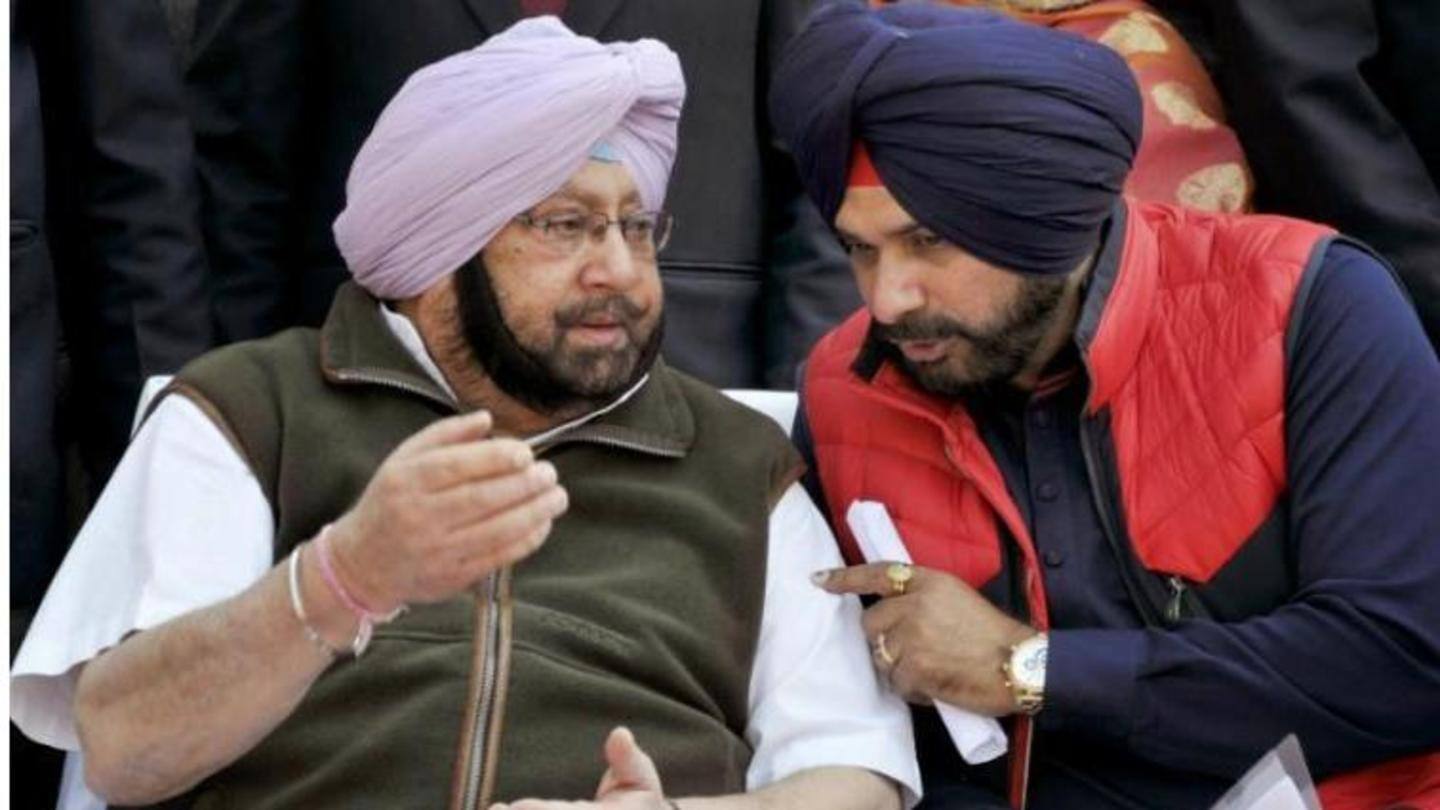 Singh-Sidhu row could hurt Congress in upcoming polls Singh-Sidhu row could hurt Congress in upcoming polls