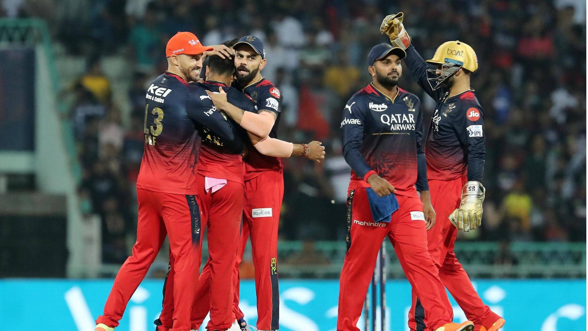 IPL 2023: RCB beat LSG, defend their joint-lowest IPL total