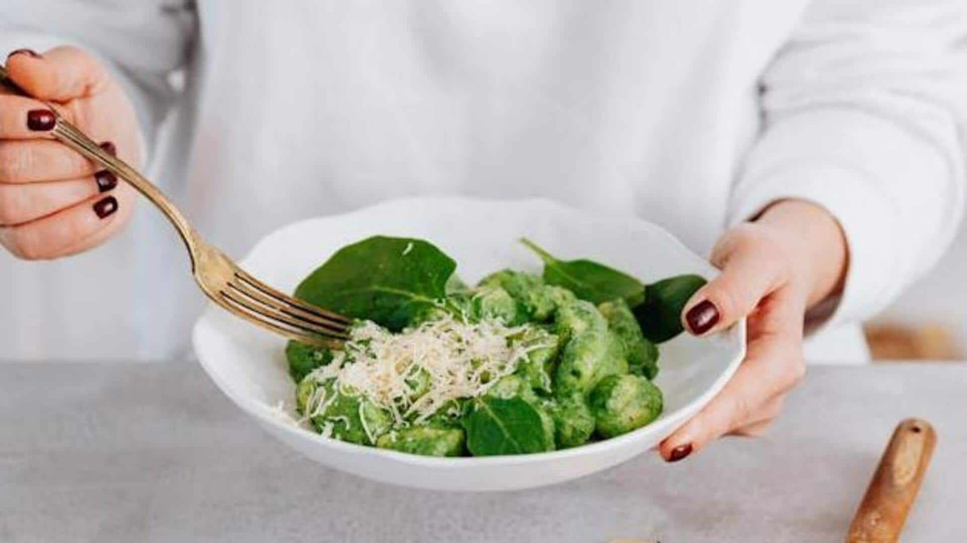 Check out this Italian vegan pesto gnocchi recipe