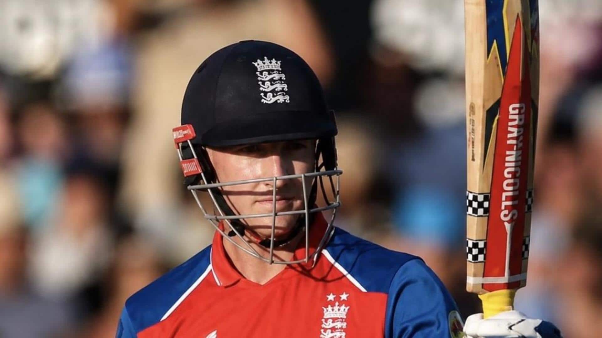 England's Harry Brook smashes successive T20I fifties versus India: Stats