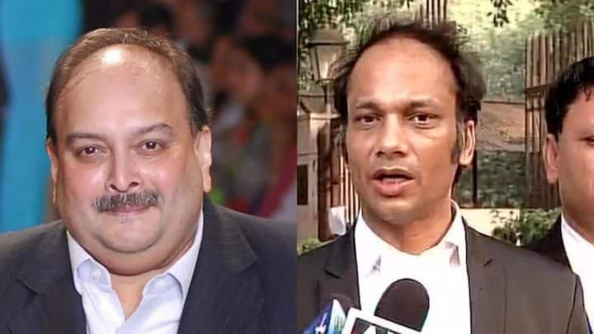 Fugitive Mehul Choksi's lawyer charged with sexual assault in London 