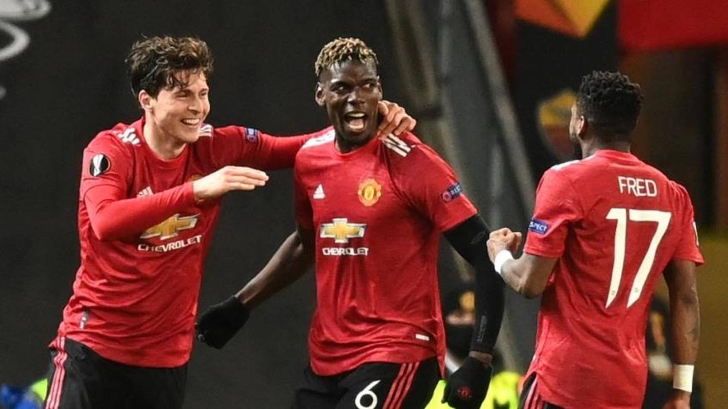Manchester United's journey in the Europa League 2020-21 season Manchester United's journey in the Europa League 2020-21 season