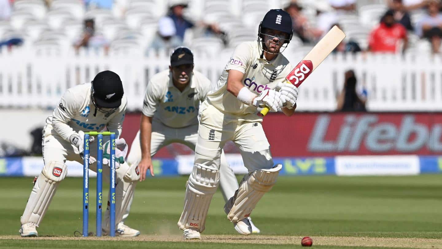 ENG vs NZ: Burns and Southee dominate the headlines