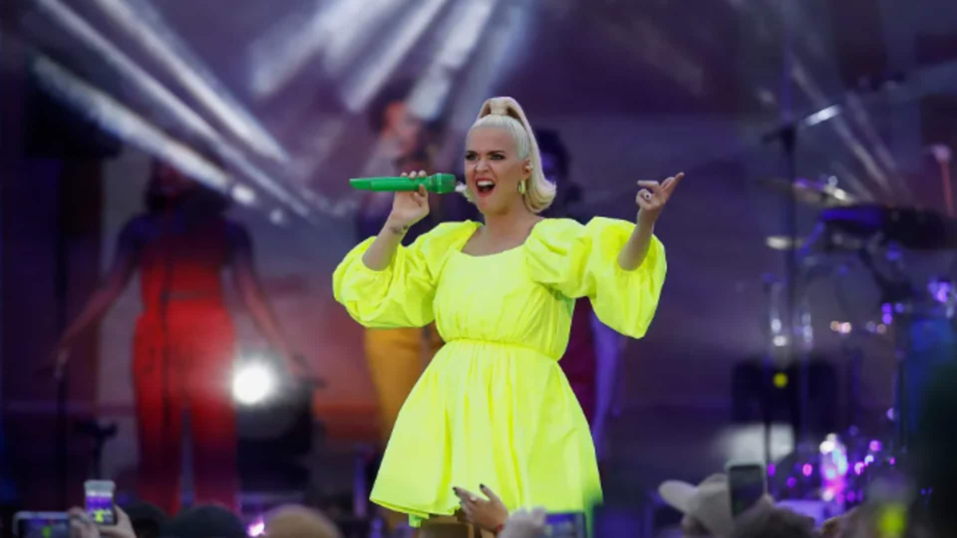 Bright neon pops inspired by Katy Perry