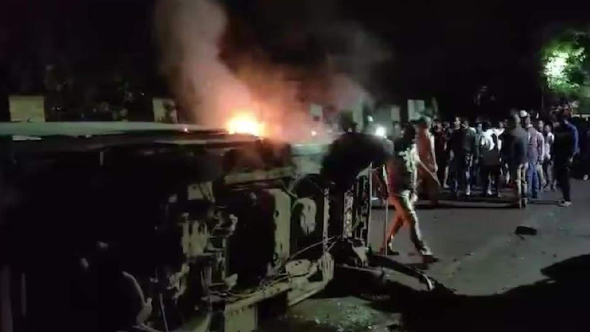 Maharashtra: 10 injured in Kolhapur football club anniversary clash Maharashtra: 10 injured in Kolhapur football club anniversary clash