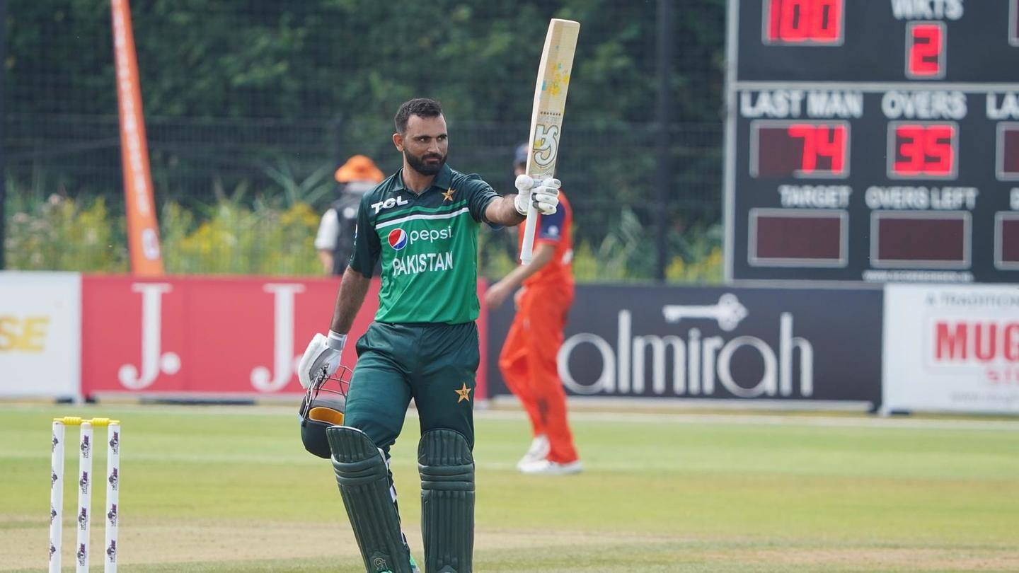 Pakistan beat the Netherlands in first ODI: Key stats