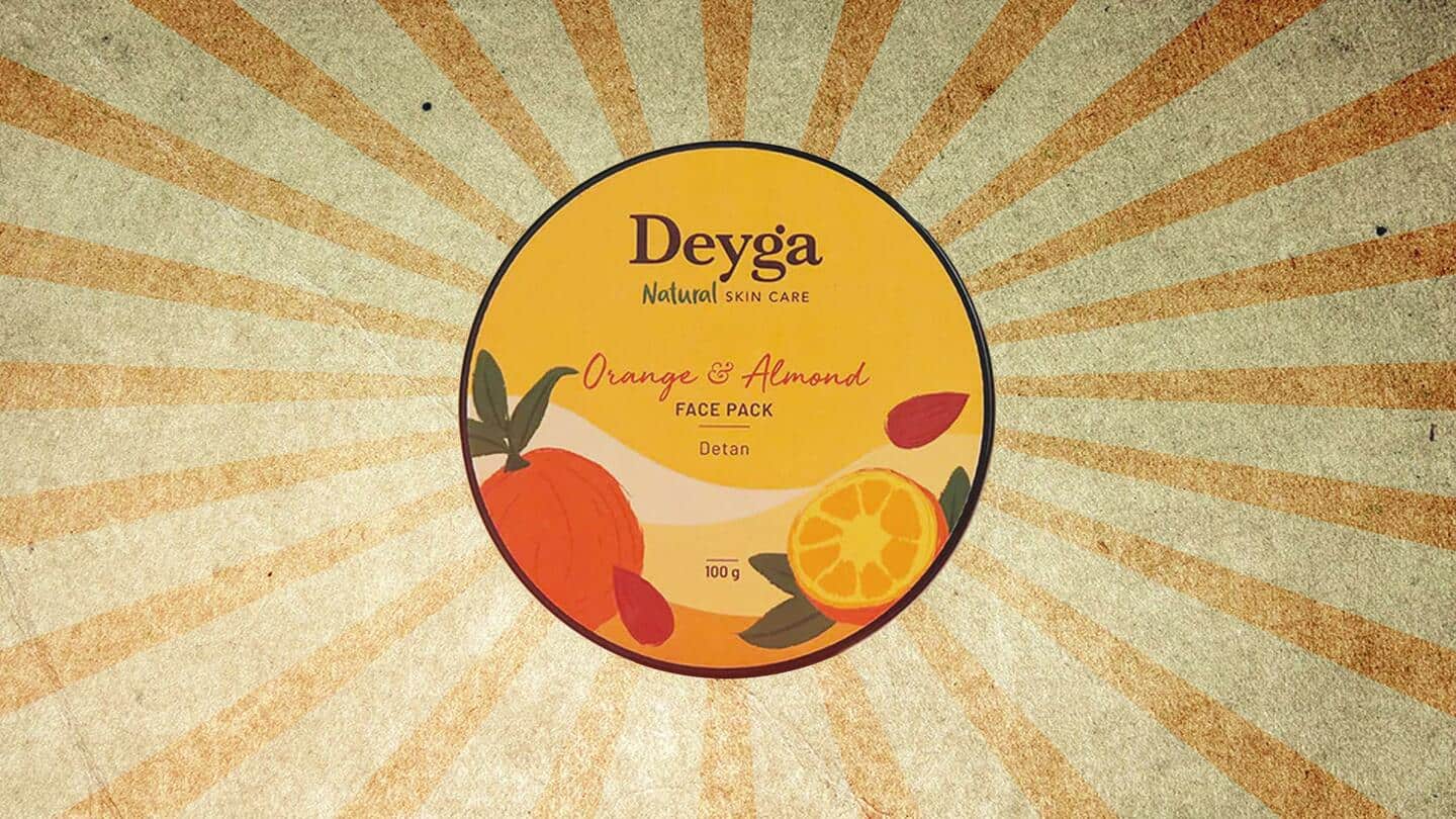 Beauty review: Deyga Natural Skincare orange and almond face pack