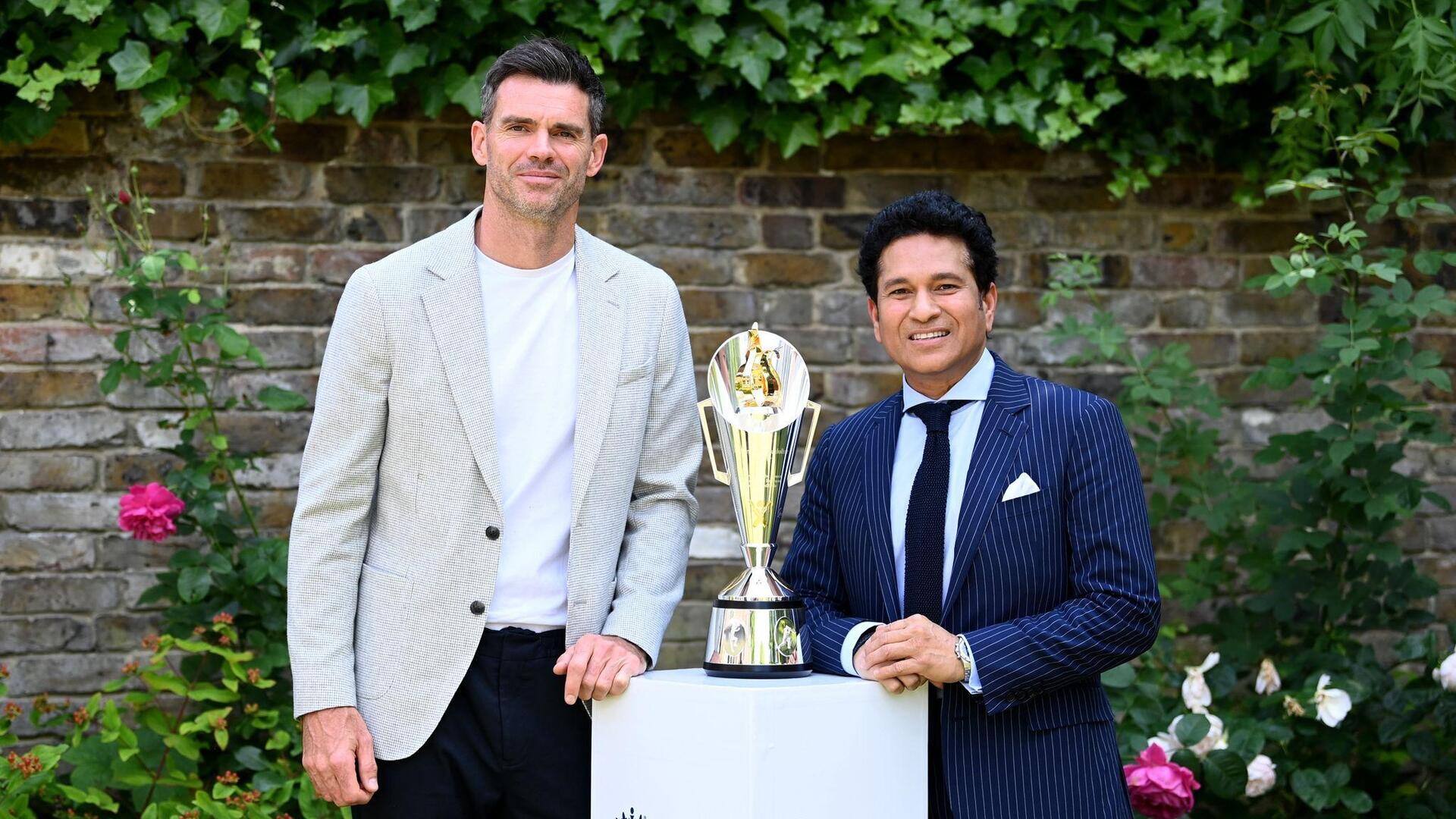 'Out of place': Anderson on sharing trophy name with Tendulkar 'Out of place': Anderson on sharing trophy name with Tendulkar