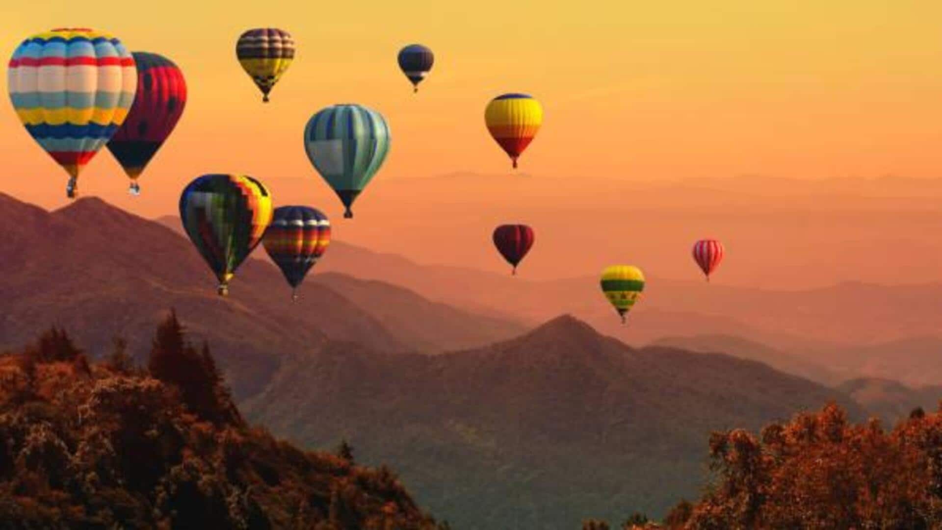 Stunning hot air balloon festivals worldwide:  A list