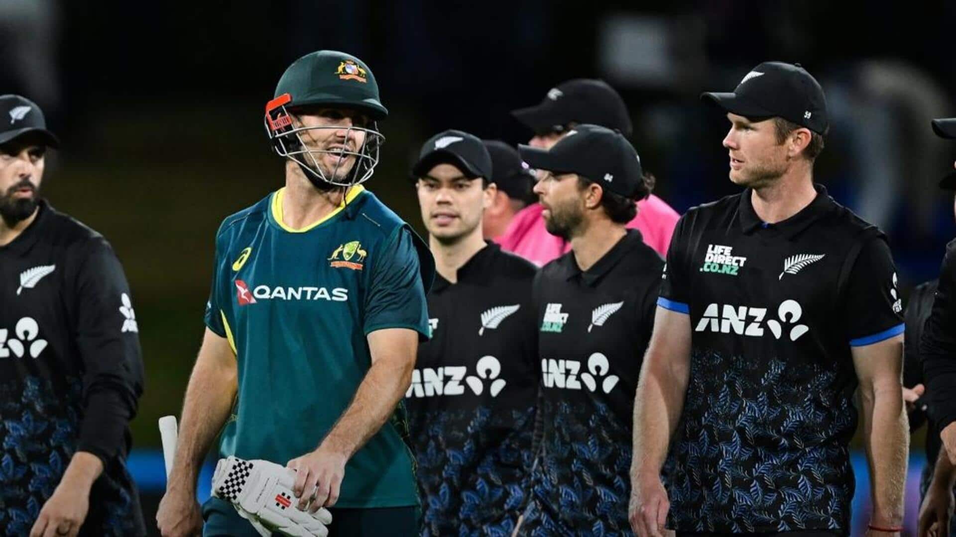 James Neesham picks four-fer against Australia, completes 50 T20I wickets