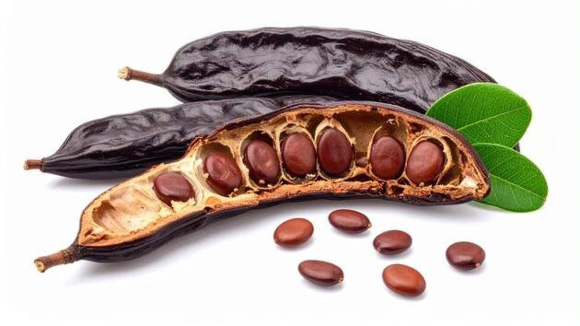 Carob: A unique legume for healthy recipes