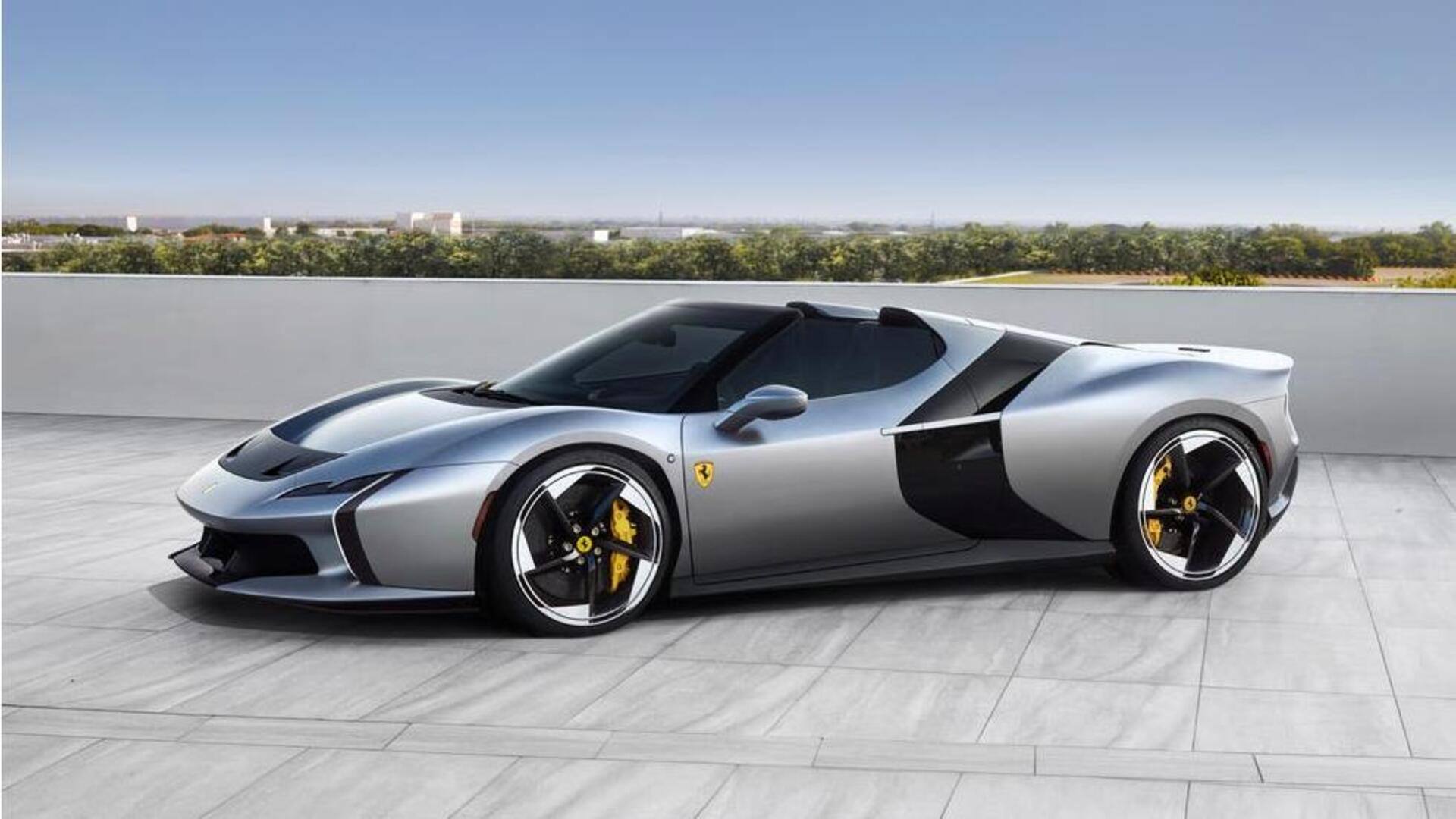 Ferrari's 1-off HC25 supercar is a powerful V8 stunner