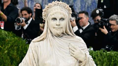 Met Gala 2026: Heidi Klum turns into a living statue
