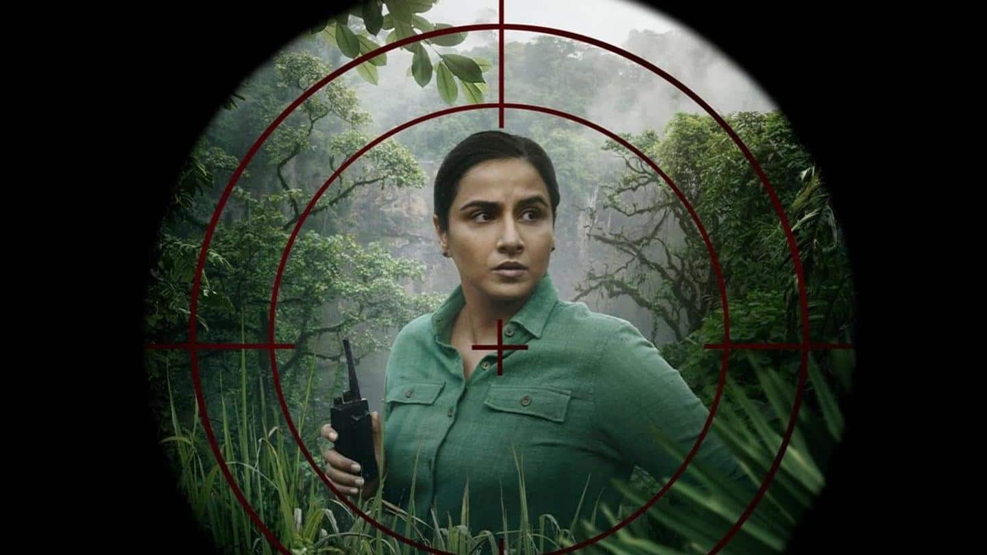'Sherni' poster: Vidya Balan's 'fearless' avatar as forest officer intrigues