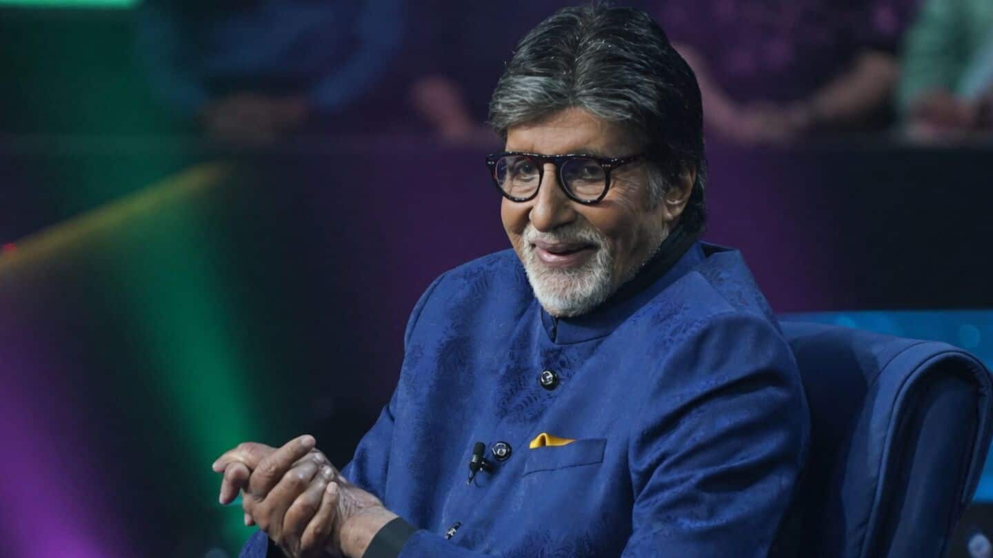How did Amitabh Bachchan get injured on 'KBC 18' set?