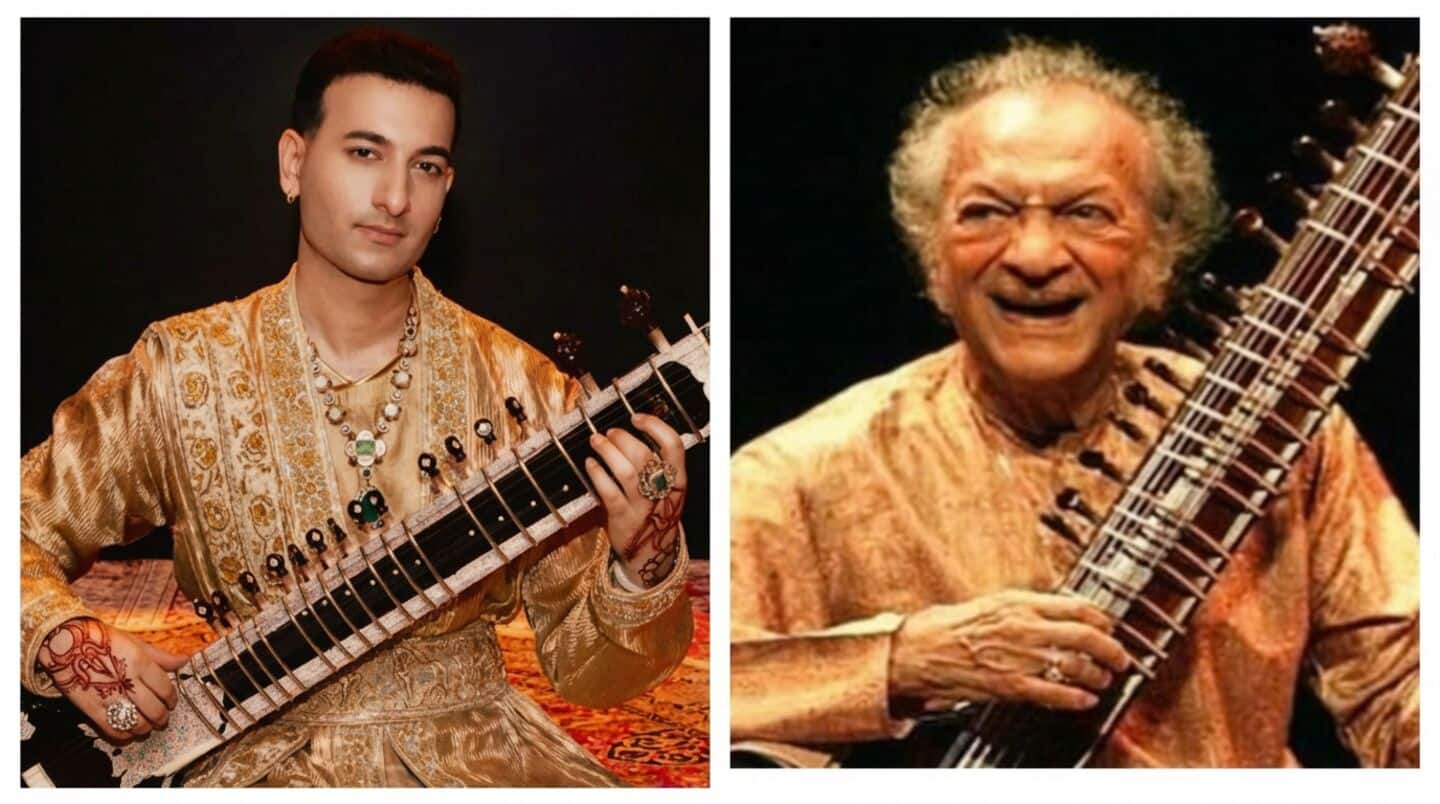 Was Rishab Rikhiram Sharma a disciple of Pandit Ravi Shankar?