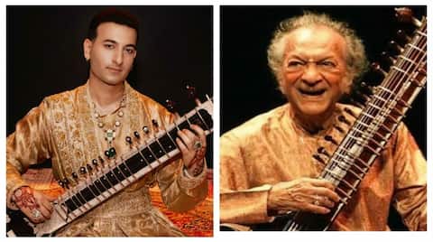 Was Rishab Rikhiram Sharma a disciple of Pandit Ravi Shankar?