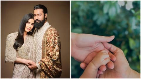 Katrina Kaif-Vicky Kaushal announce baby boy's name; share 1st glimpse
