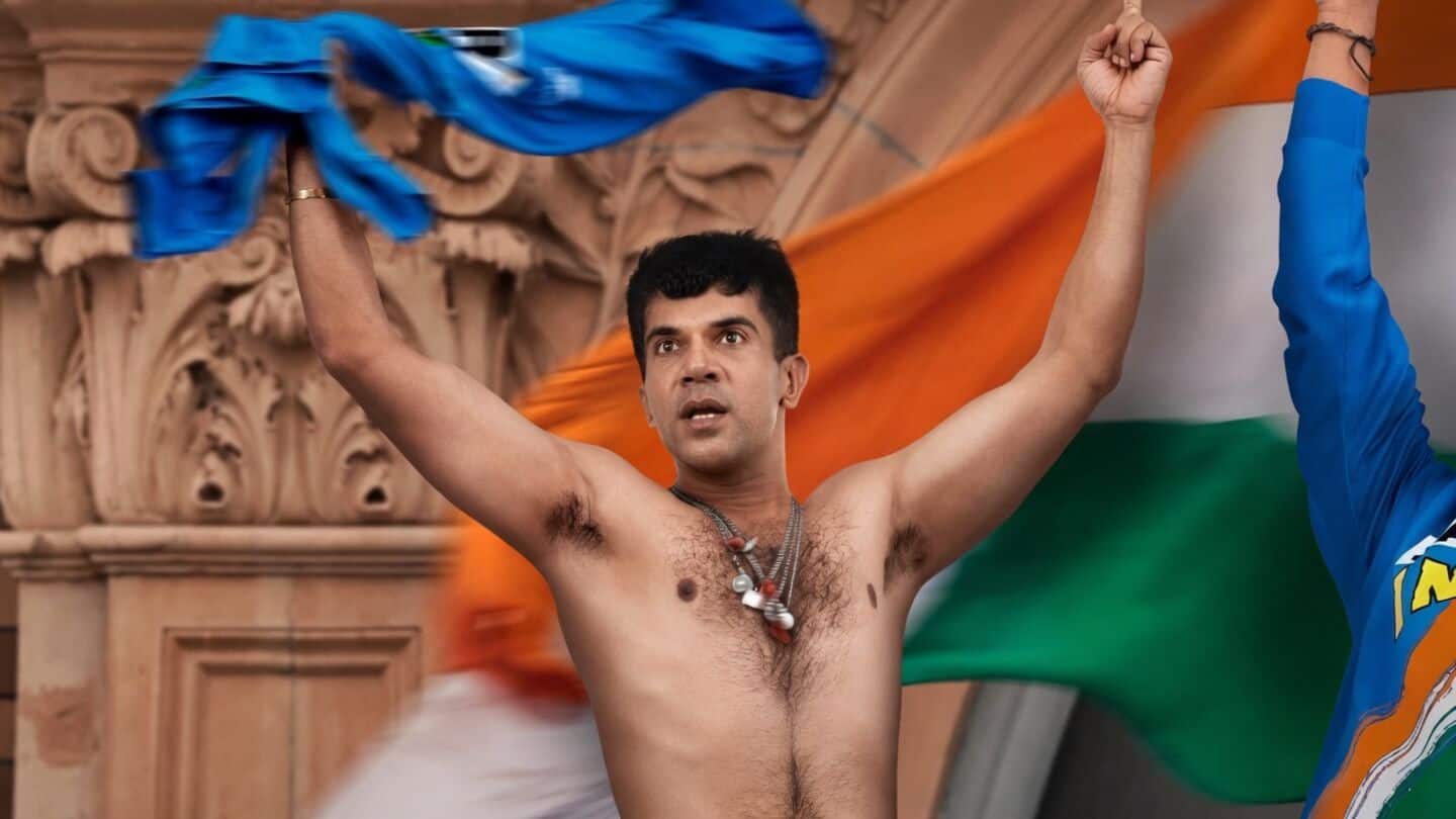 'Dada' poster: Rajkummar Rao channels Sourav Ganguly's Lord's T-shirt moment   