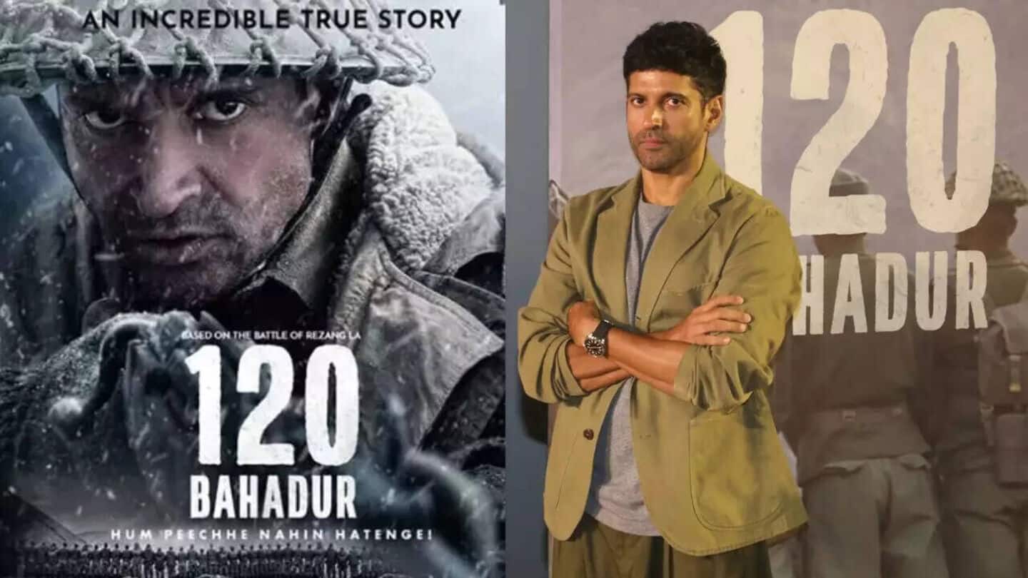 Farhan Akhtar's '120 Bahadur' to release in 800+ defense theaters