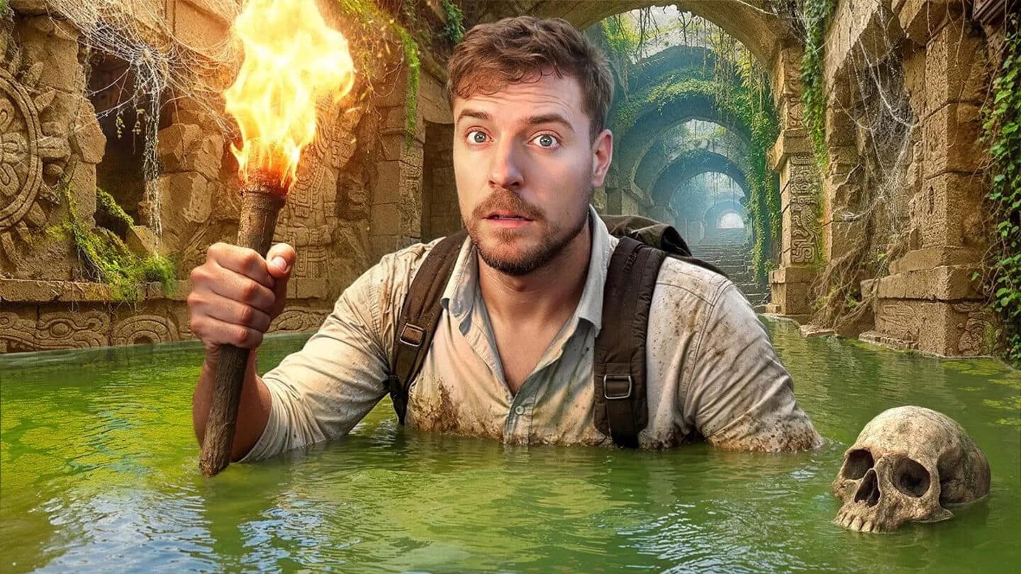 MrBeast under fire for filming inside restricted Mexican ruins MrBeast under fire for filming inside restricted Mexican ruins
