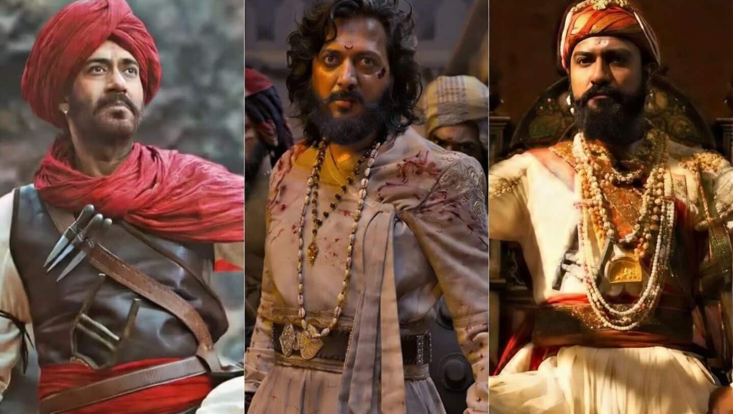 Is 'Raja Shivaji' connected to 'Tanhaji,' 'Chhaava'?